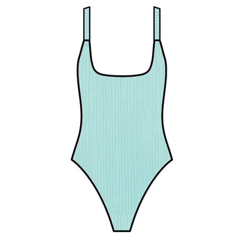Speedo Women's Sarina Ribbed Tank One Piece Swimsuit