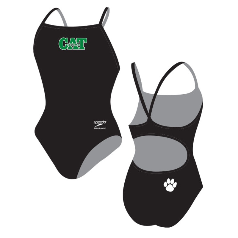 Cougar Aquatic Team_SPEEDO Endurance+ Solid Flyback Training Suit - Youth