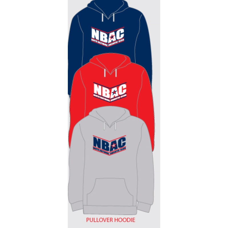 North Baltimore Aquatic Club-JERZEES SUPER SWEATS - Pullover Hooded Sweatshirt. 4997M