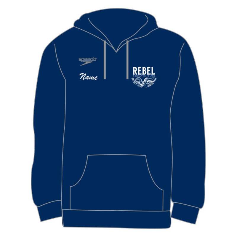 Rebel Aquatic Club - Speedo UNISEX Fleece PULLOVER HOODIE
