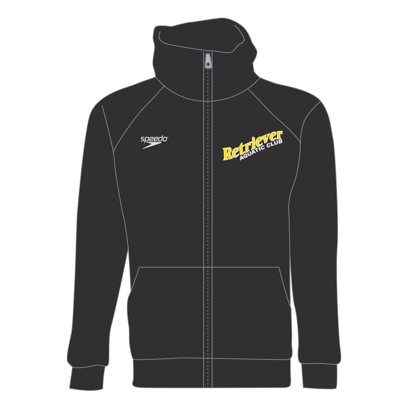 UMBC Retrievers _SPEEDO Youth Hooded Warm Up Jacket
