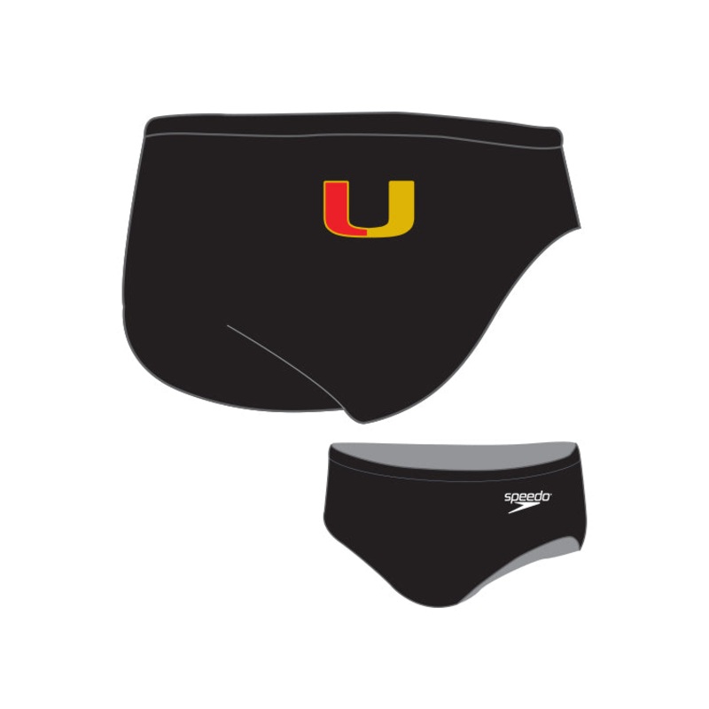 UNIVERSITY High School __SPEEDO Male Solid Endurance+ Brief Swimsuit - Youth