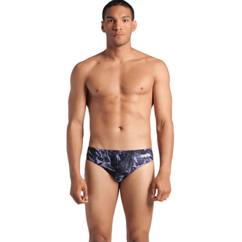 ARENA Men's Team Crackle Swim Briefs