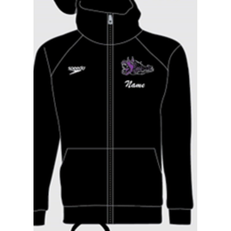 Mwdevil _SPEEDO Adult Hooded Warm Up Jacket  Male