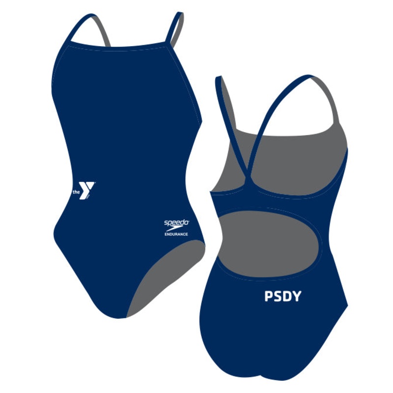 Darien YMCA__SPEEDO Endurance+ Solid Flyback Training Suit - Youth