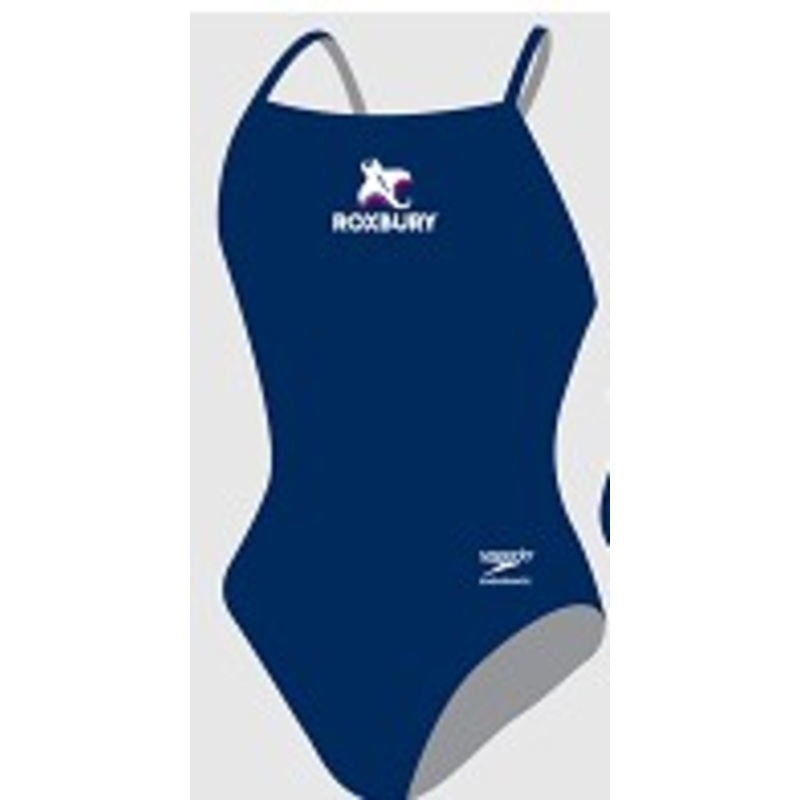 Roxbury Swim Club _SPEEDO Endurance+ Solid Flyback Training Suit - Youth