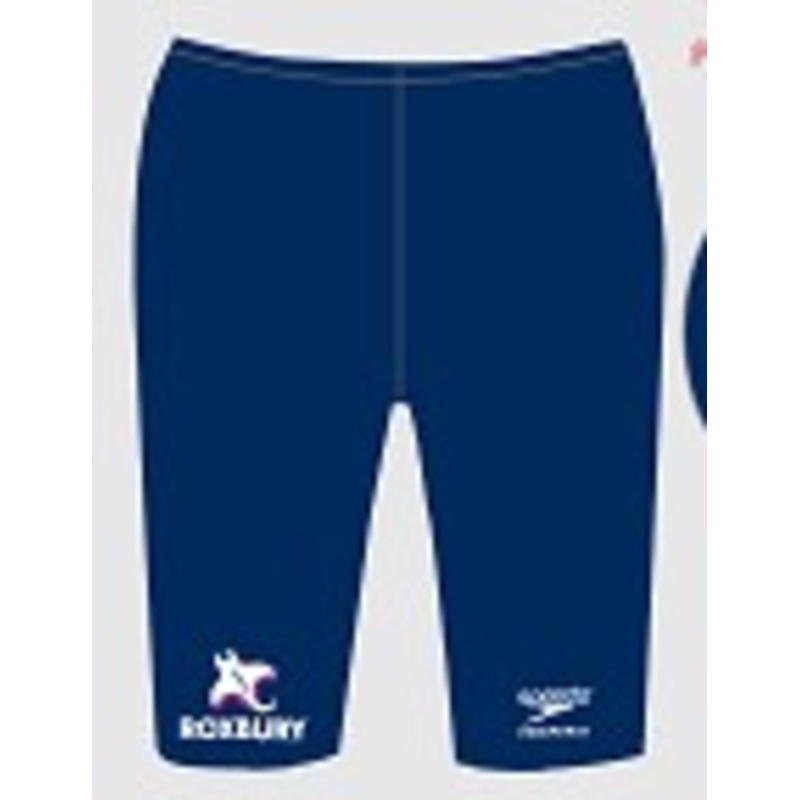 Roxbury Swim Club_SPEEDO Male Solid Endurance+ Jammer Swimsuit -Youth