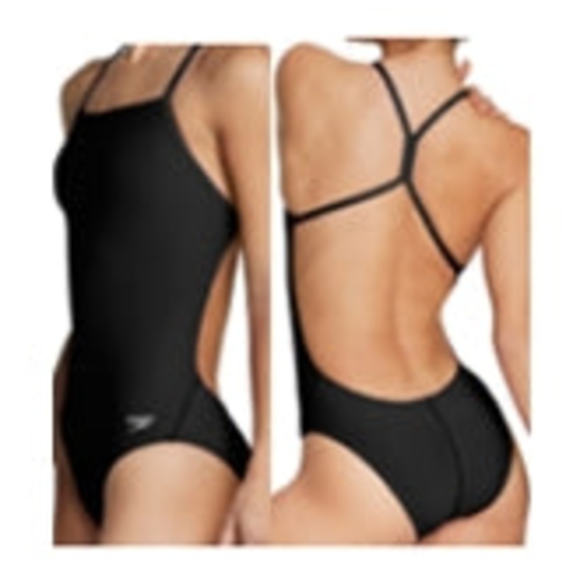 Adelphi Swim Club -Speedo Female Solid Endurance+ One Back Swimsuit