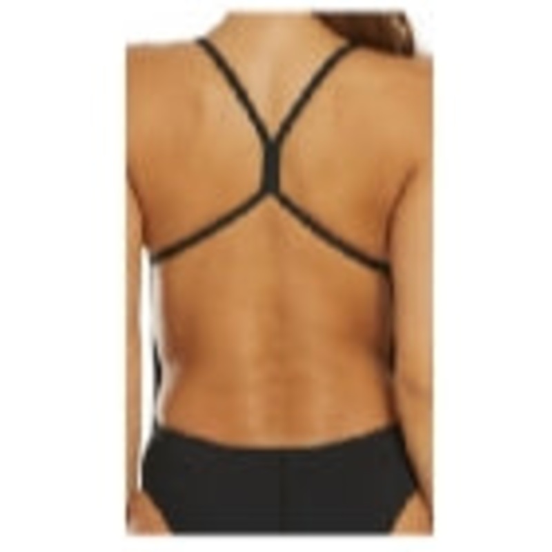 Audubon Collingswood Swim Team_Speedo Female Solid Endurance+ One Back Swimsuit