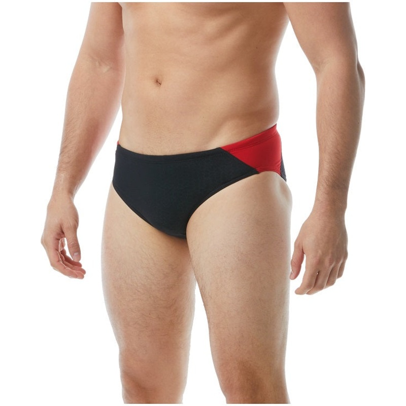 Edgewood High School _TYR Mens Hexa Blade Splice Brief Swimsuit