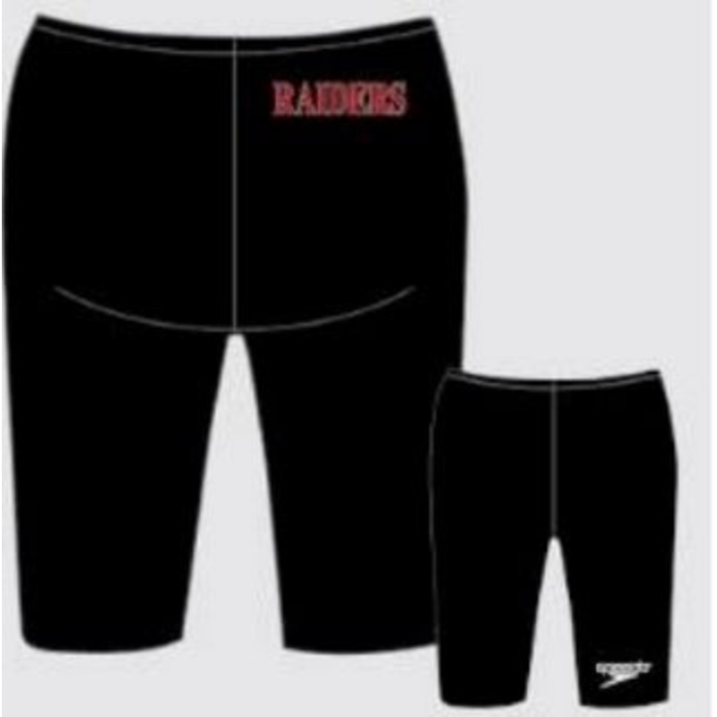 Hillsborough High School _SPEEDO Male Solid Endurance+ Jammer Swimsuit -Youth