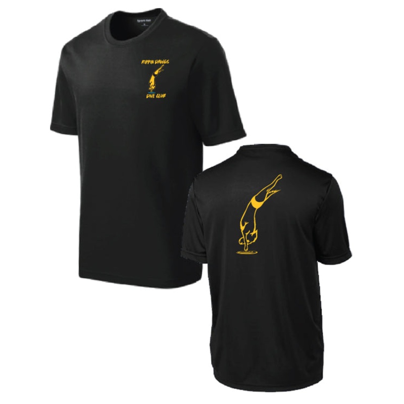 Rippin Dawg Diving Club _Port & Company Ladies Performance Tee