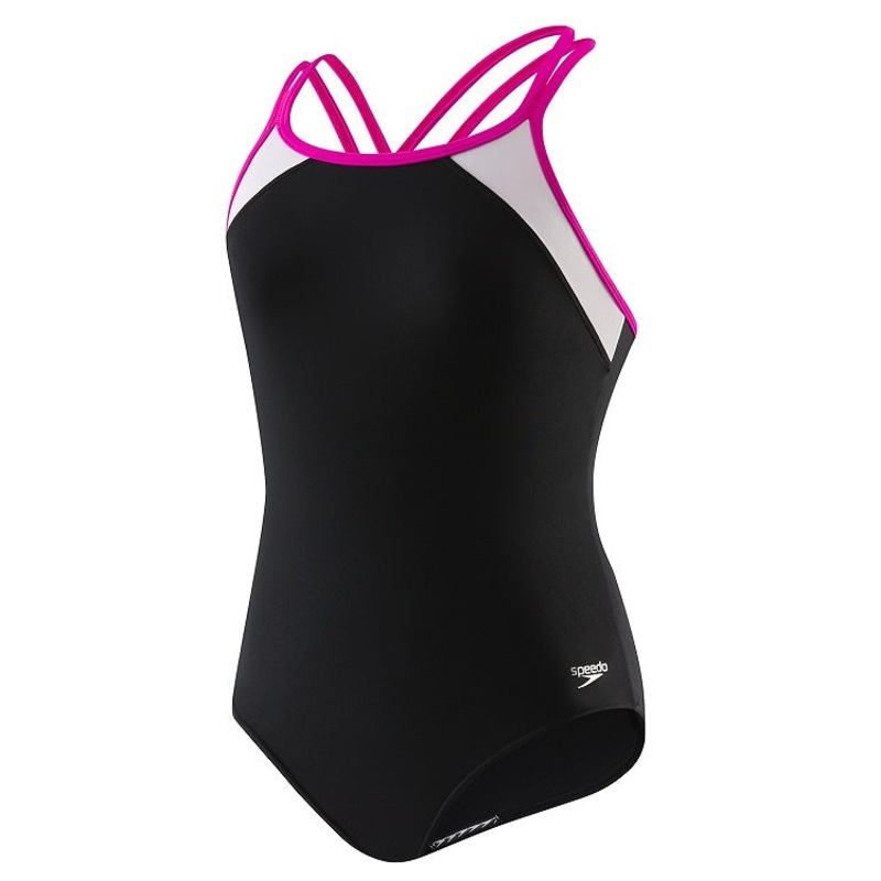 SPEEDO Girls Crossback Splice (7-16)