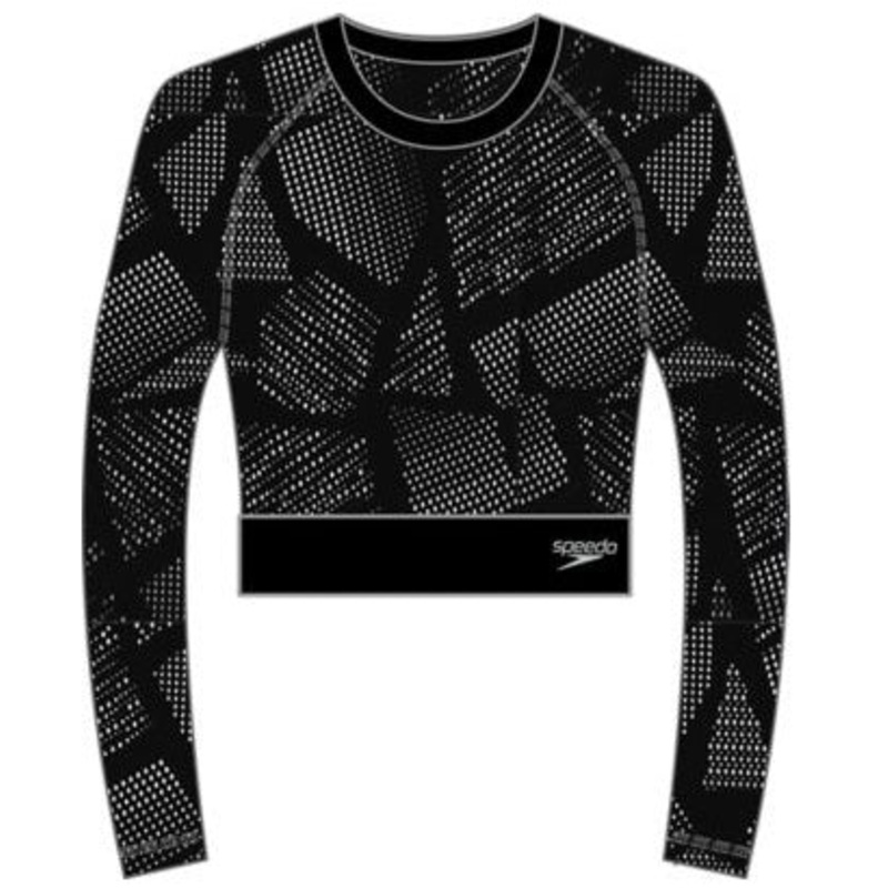 Speedo Precision Pleat Crop Top