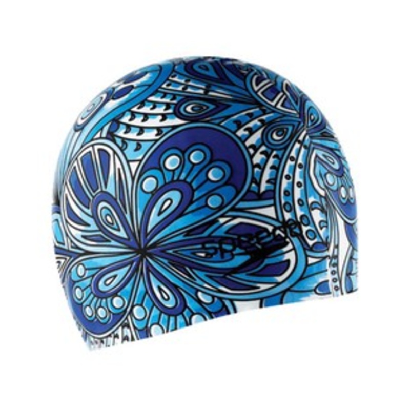 SPEEDO Retro Floral Silicone Cap