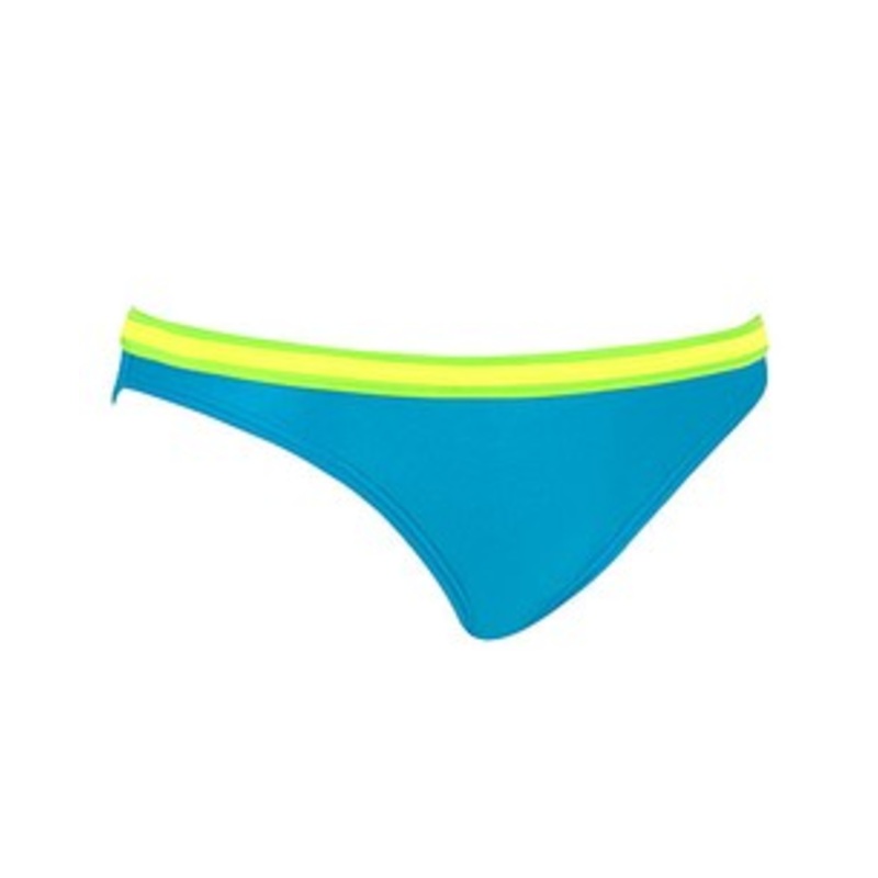 SPEEDO Solid Colorblock Hipster Banded Bottom