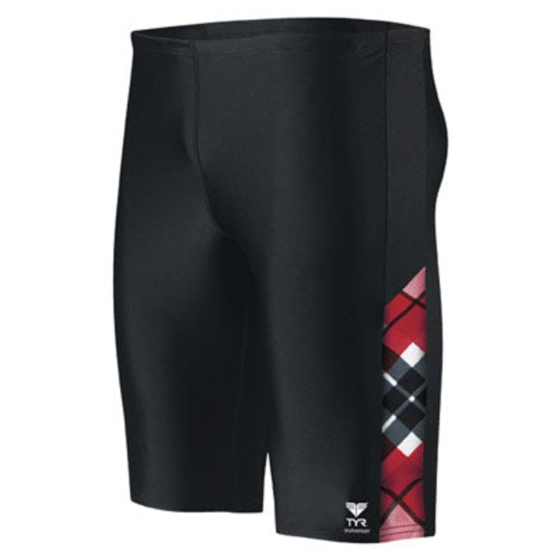 TYR Belmont Plaid Splice Jammer - Youth