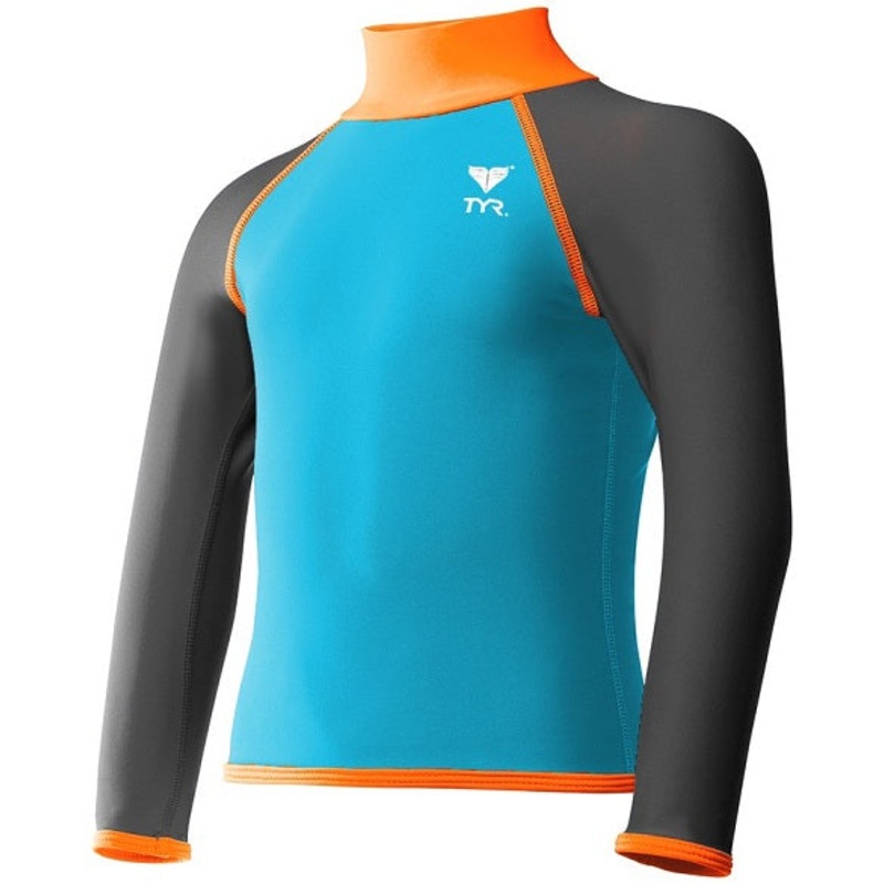 TYR Boys Solid Rashguard