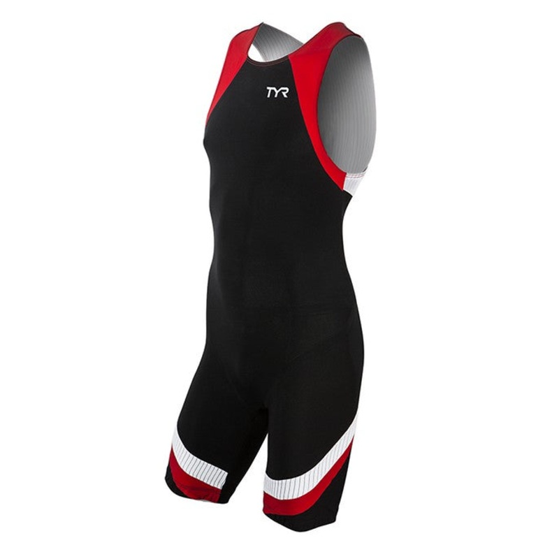 TYR Men's Carbon Zipper Back Short John