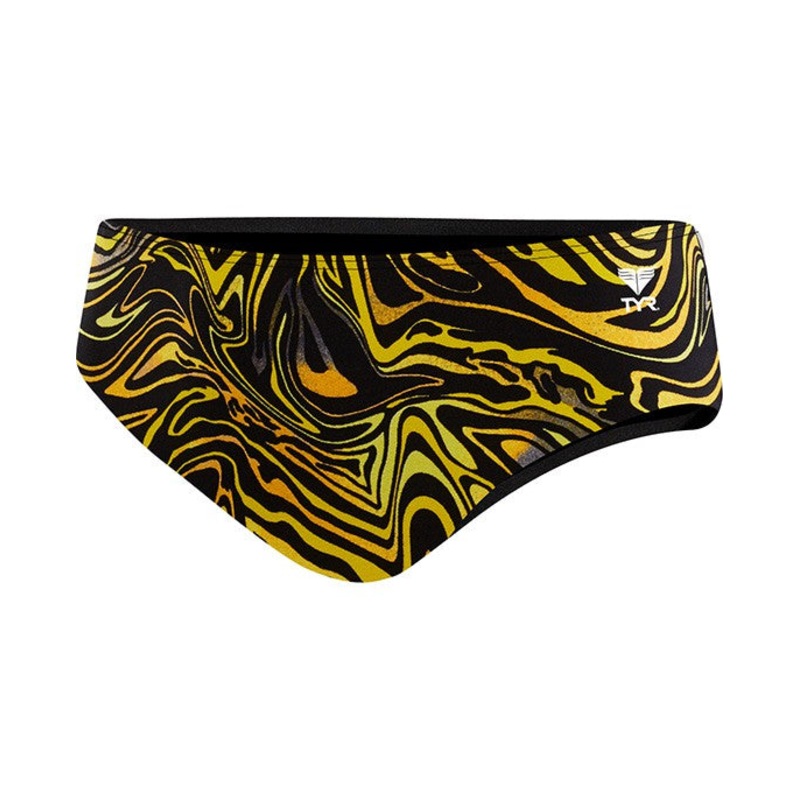 TYR Men's Heat Wave Racer Brief - Adult