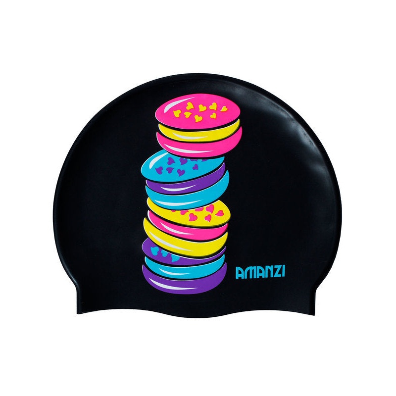 Amanzi Macaron Delight Silicone Swim Cap
