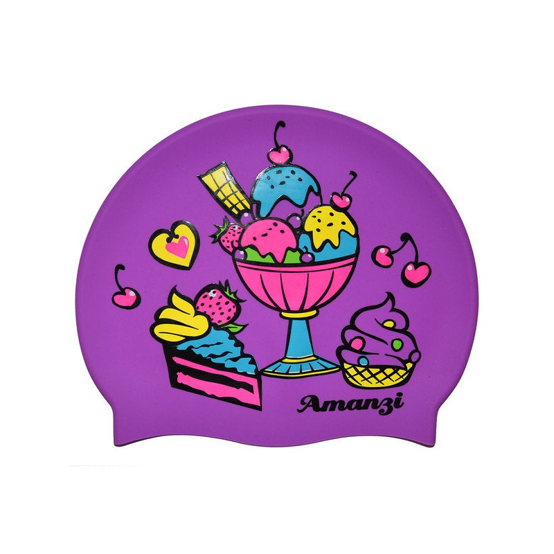 Amanzi Sweet Treats Silicone Swim Cap