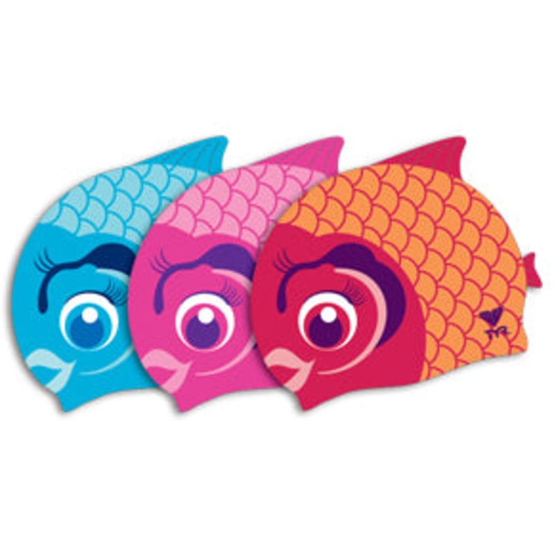 TYR Goldfish Jr. Silicone Cap