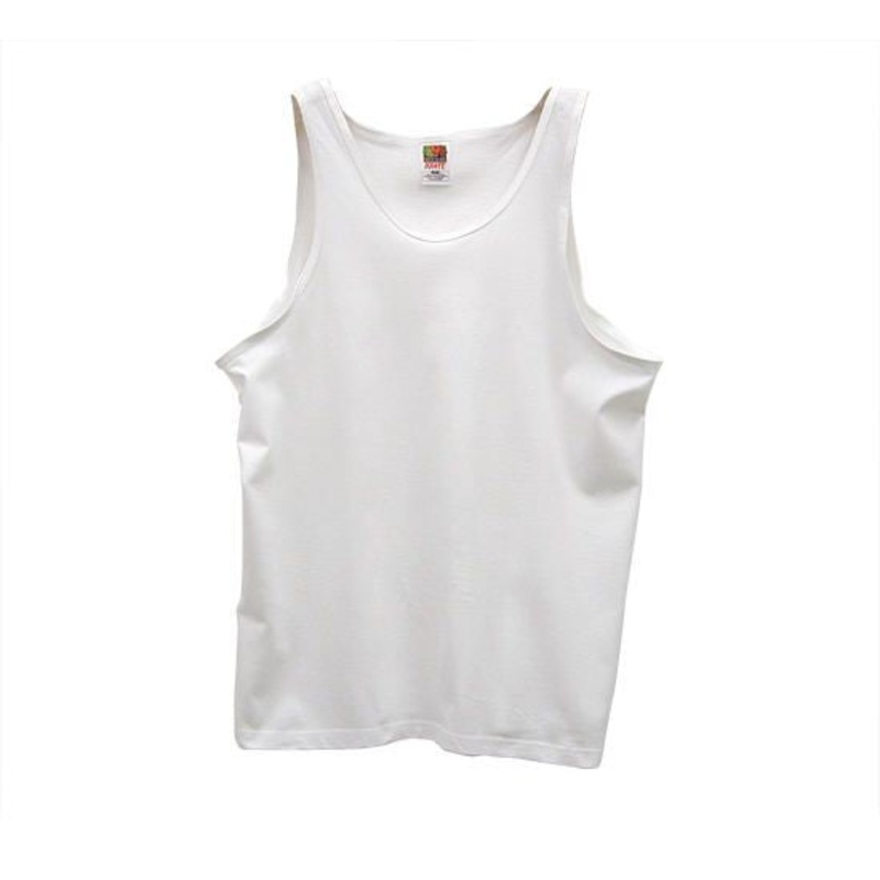 Male Solid Tank Top-100% Cotton