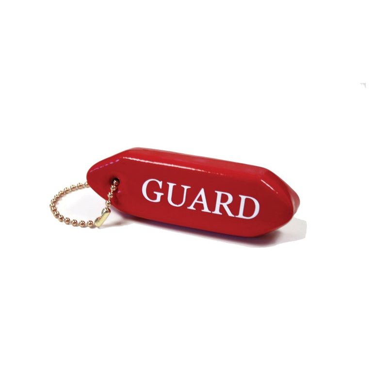 Kemp Solid Red Guard Keychain