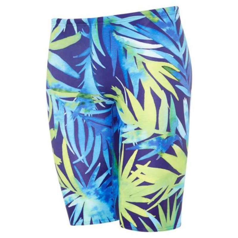 MARU Mens Tropical Palm Pacer Jammer Swimsuit