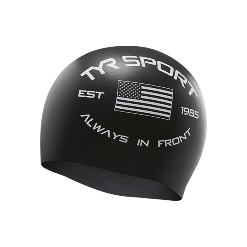 TYR Always In Front Silicone Adult Swim Cap