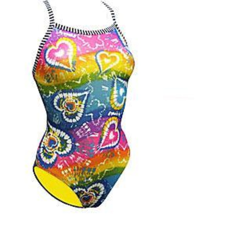 DOLFIN Uglies Female V-2 Back - Tye Dye Valentine