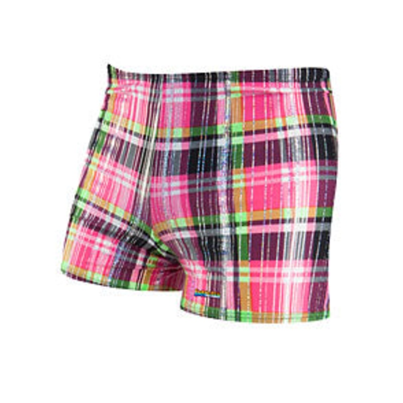 FINALS Funnies  Diamond Plaid Square Leg