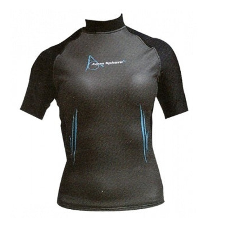 AQUASPHERE Men's Aqua Skin Short Sleeve Rashguard - XX-Large