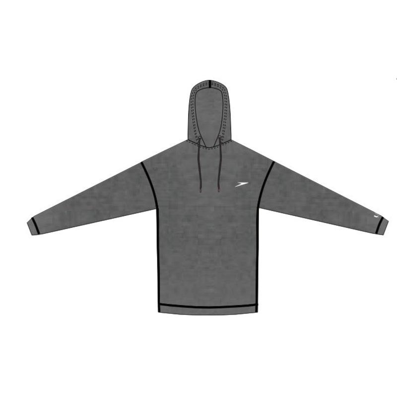 SPEEDO Men's Fitness Hooded Long Sleeve Swim Tee