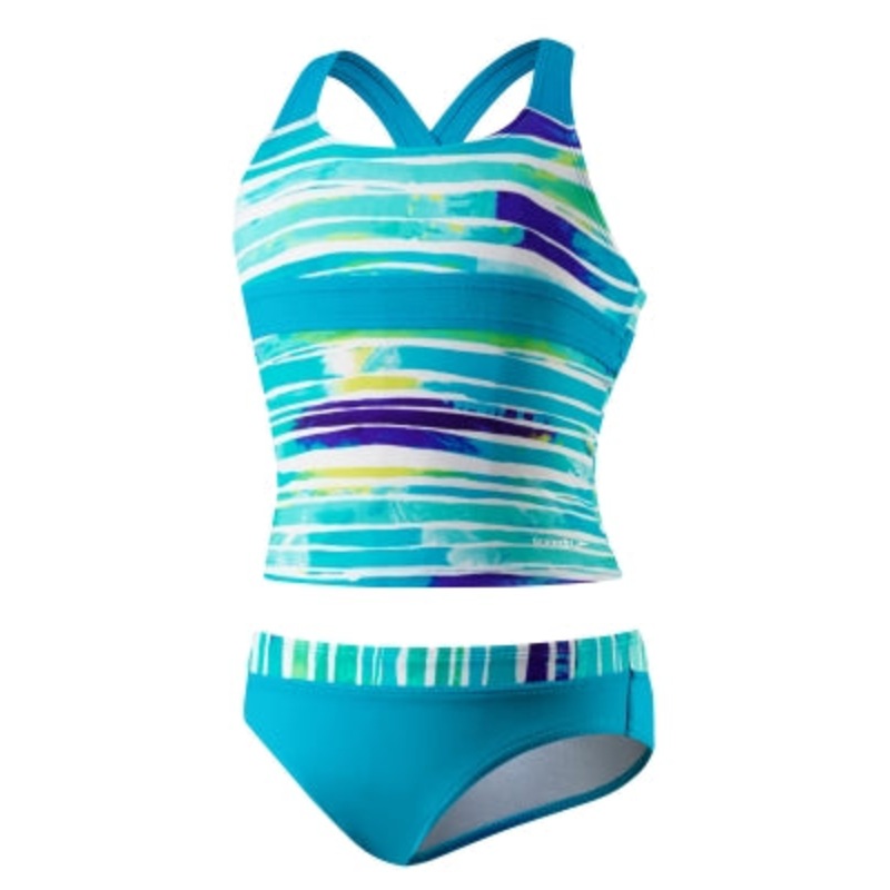 SPEEDO Girls Stripe Remix Sport Splice (7-16)