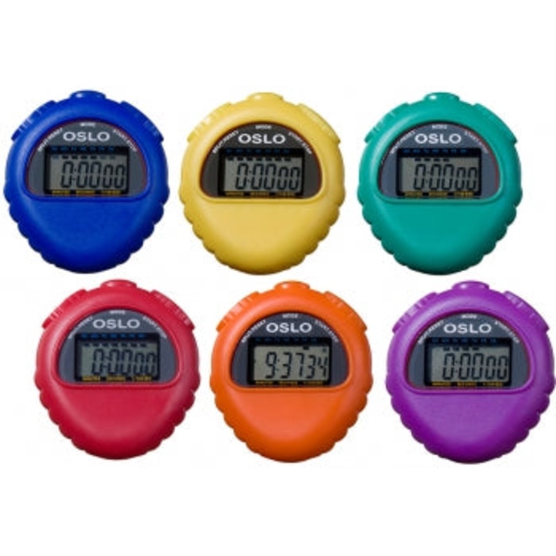 Oslo All Purpose Stopwatch set of 6 Assortment