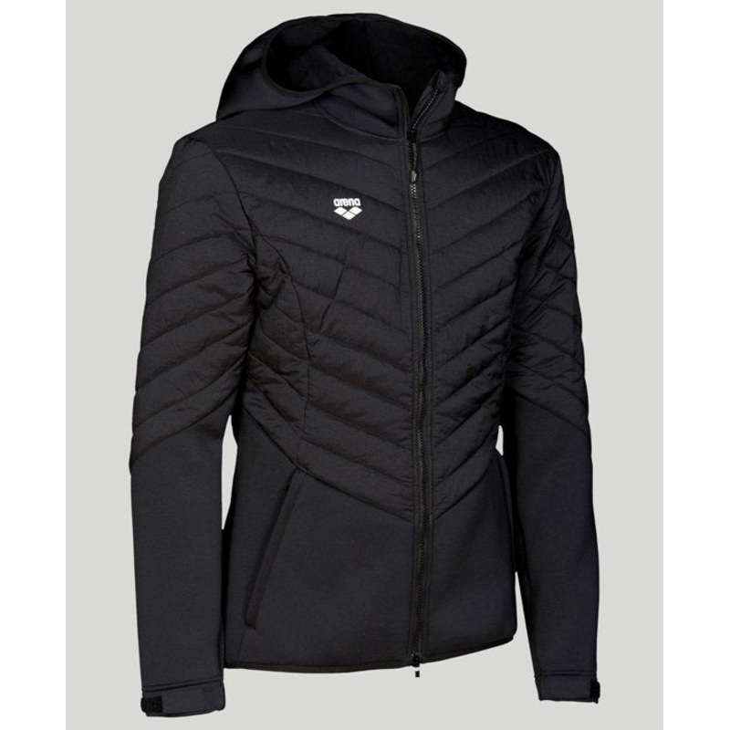 ARENA National Team Hooded Half-Quilted Jacket