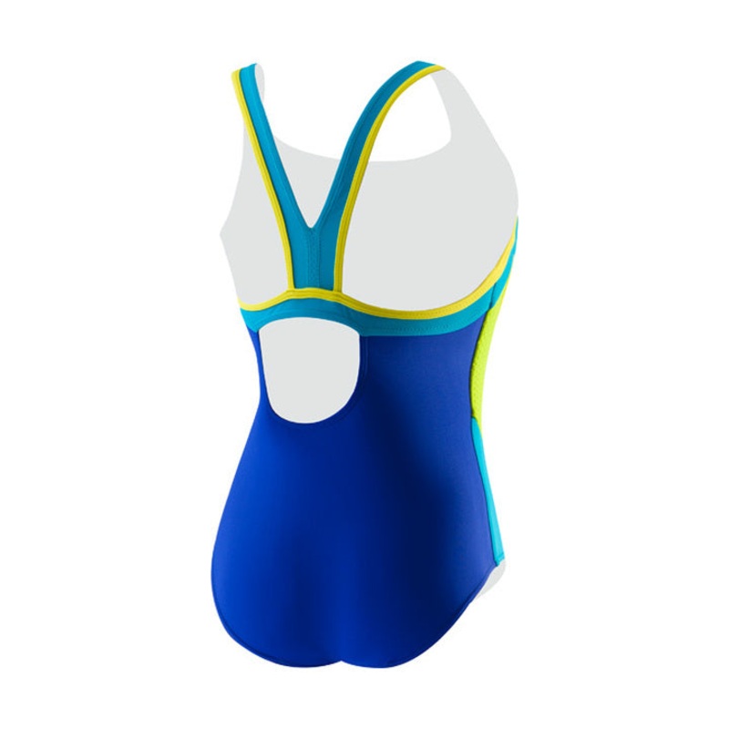 SPEEDO Girls Mesh Splice Thick Strap (7-16)