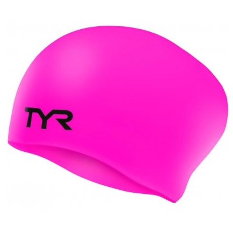 TYR Junior Long Hair Wrinkle Free Cap