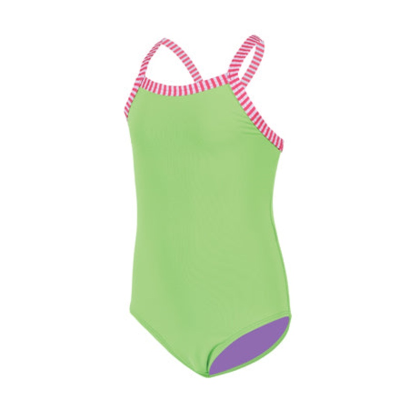 DOLFIN Toddler Solid One Piece Swimsuit