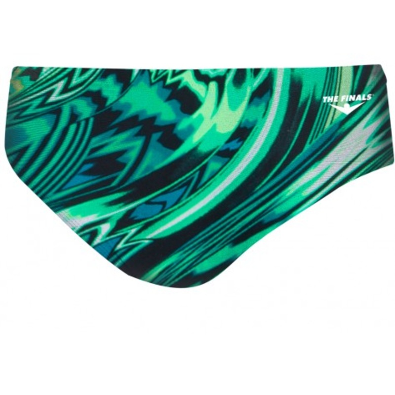 FINALS Airwhales Print All Over Racer Swimsuit