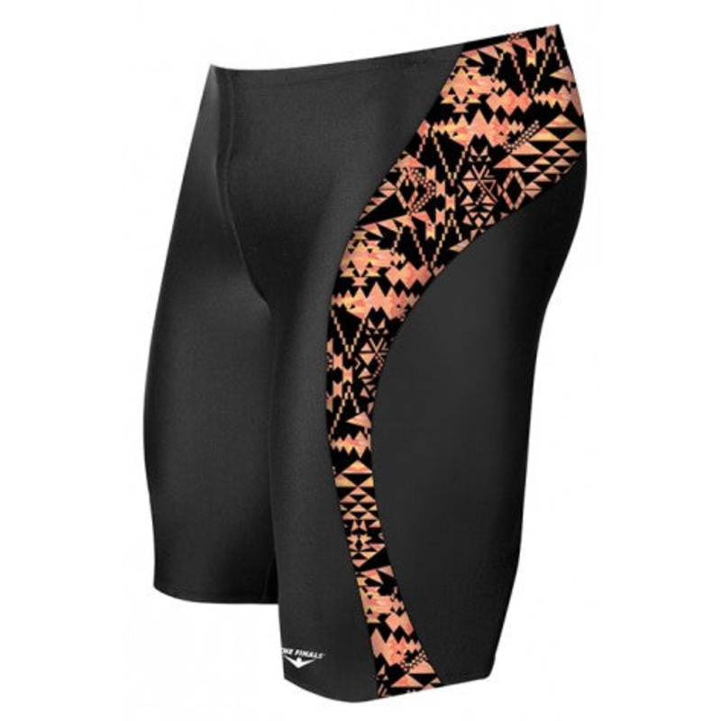 FINALS Boys' Youth Aztec Splice Jammer Swimsuit