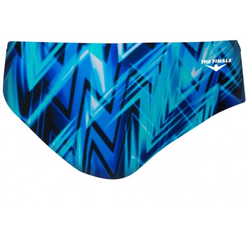 FINALS Boys' Youth Onyx All Over Racer Swimsuit