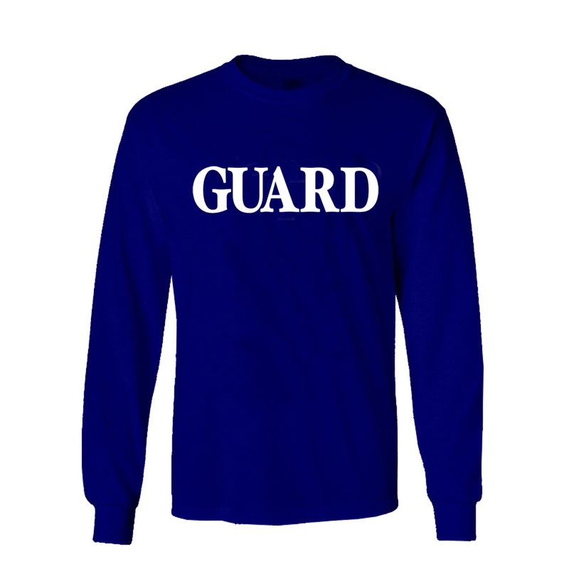 Lifeguard Long Sleeve Tshirt - Guard Logo