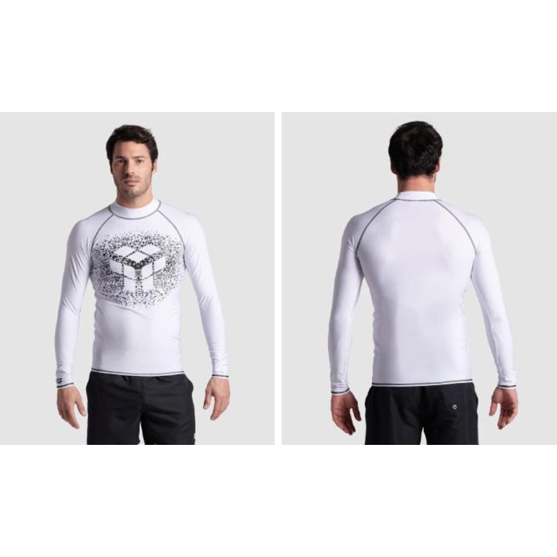ARENA Men'S Rash Vest L/S Graphic