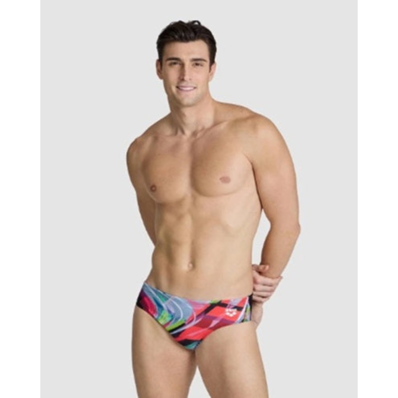 ARENA Men'S Visual Waves Swim Briefs