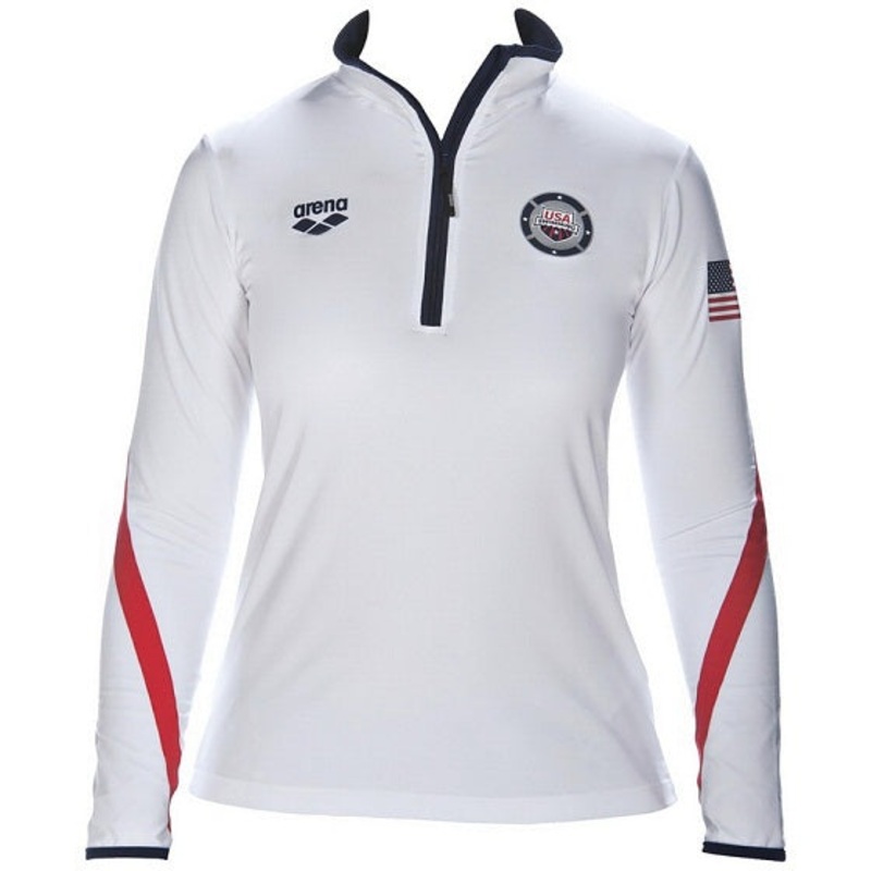 ARENA Official USA Swimming National Team Women's Tech 1/2 Zip