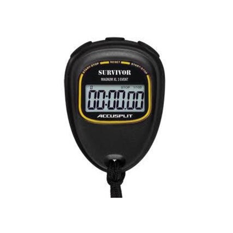 ACCUSPLIT S3E Stopwatch Function in Survivor 3 case