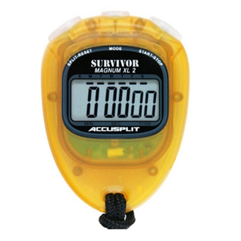 ACCUSPLIT  SX Survivor Series Stopwatch- Lemon